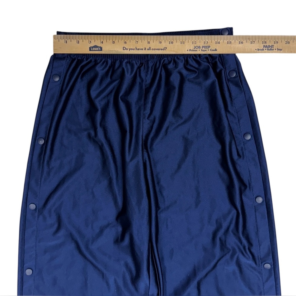 Vintage Nike Pants Mens XL Blue Snap Button Tear Break Away Dazzle Basketball - Picture 9 of 13